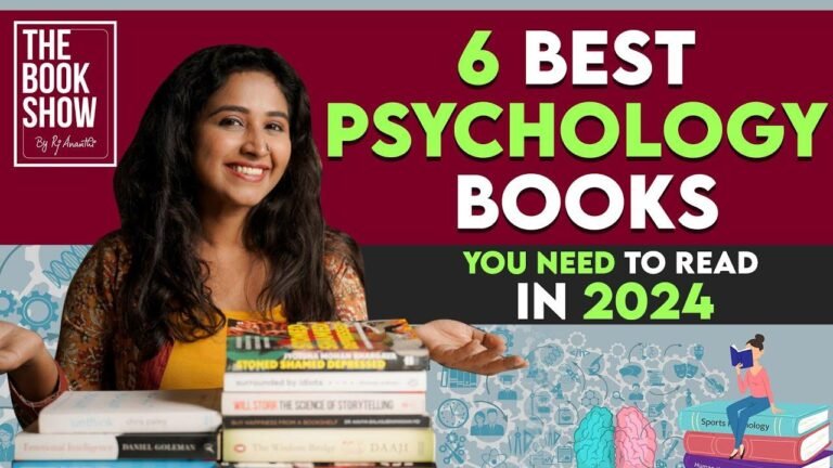 Top 6 Psychology Books to Improve in 2024 | The Book Show featuring RJ Ananthi | #newyear