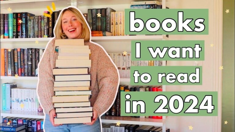 My 2024 TBR (To Be Read) List: The Books I Can’t Wait to Dive Into!