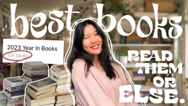 “Here are my top 10 favorite books of 2023 – the best reads of the year! ✨”
