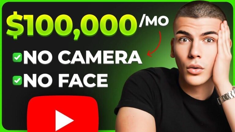 Make $100,000 monthly with Faceless YouTube Automation by 2024.