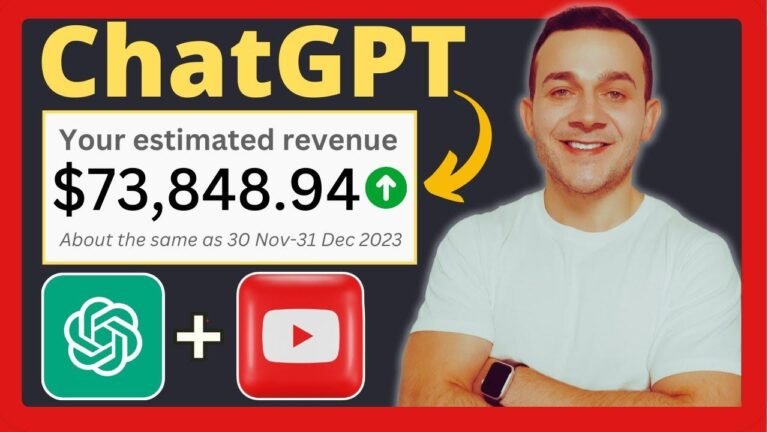 How to Create Trending and Profitable YouTube Videos Without Showing Your Face Using ChatGPT in 2024