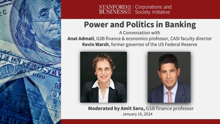 The dynamic of power and politics within the banking industry.