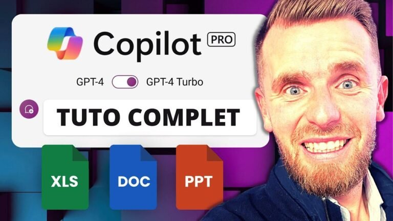 Complete tutorial for Microsoft Copilot, covering GPT-4, Word, Excel, Powerpoint and more. Master the latest tools and boost your productivity today!