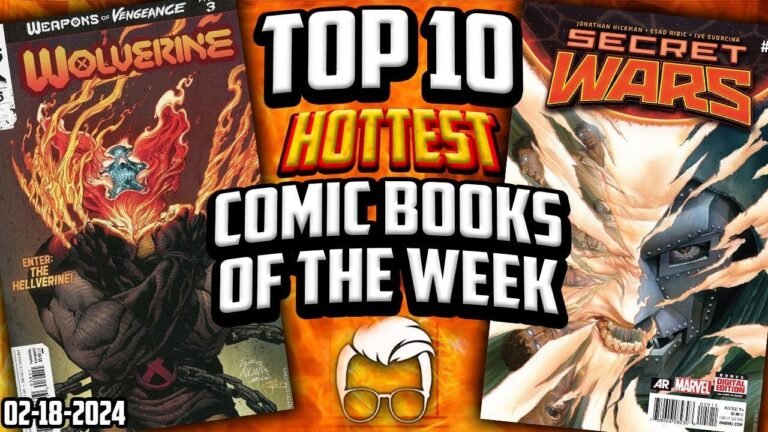 Marvel had an amazing week with numerous exciting announcements! Check out the top 10 trending comic books of the week. 😍💥🤑